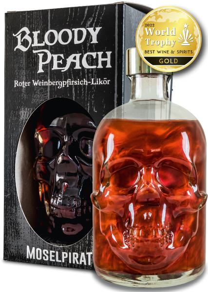 BLOODY PEACH - Roter Weinbergpfirsich-Likör